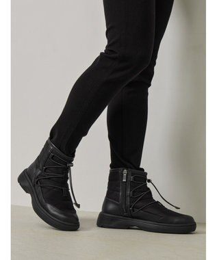 ASICS WALKING ペダラ レディース ショートブーツ GORE-TEX防水 2E ブラック系