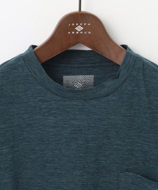JOSEPH ABBOUD MOUNTAIN 【SPACE／UNISEX】オーガニックコットン ヴィンテージ　カラーTシャツ ダークグリーン系