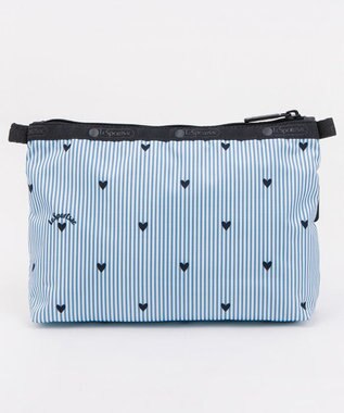 LeSportsac COSMETIC CLUTCH/フレッシュブラックハーツ フレッシュブラックハーツ