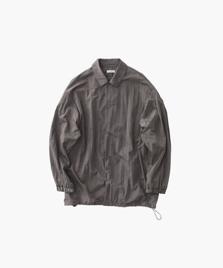 HAND DYE NYLON | コーチジャケット - UNISEX, SUMI, 02