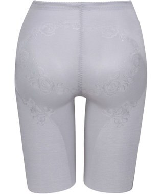 Wing ガードル フルロング丈 【スリムアップパンツ】 はいて歩いてエクササイズ KQ0823 ウイング／ワコール グレー