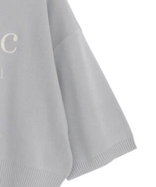 Green Parks ・ＥＬＥＮＣＡＲＥ　ＤＵＥ　ロゴ刺繍６分袖ニット Green