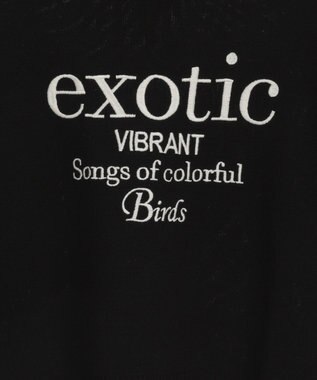 Green Parks ・ＥＬＥＮＣＡＲＥ　ＤＵＥ　ロゴ刺繍６分袖ニット Green