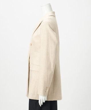 23区 【GOLD LABEL】GIOTEXリネンスパーク ダブルジャケット ベージュ系