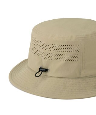 ZERO HALLIBURTON サングラスホルダー付きバケットハット ZHG-CAP26 85069 ベージュ