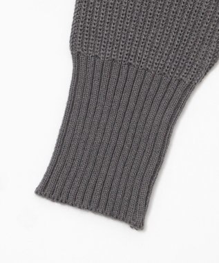 WEGO エルボーパッチVネックプルオーバー グレー