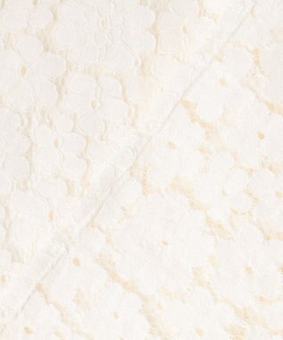 組曲 【先行予約・WEB限定】フラワーラッセルレースシャツライク ブラウス ホワイト系