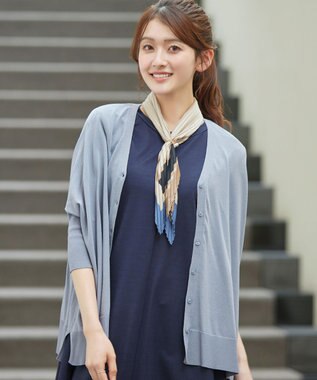 Tiaclasse 軽やかニットドルマンカーディガン