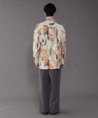 WEGO アムンゼンパターンBIGシャツ（LS） 柄4