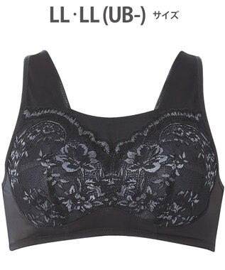 WACOAL 【ナイトアップブラ】 ノンワイヤーブラ 睡眠中のバストの不快感をやわらげる 寝汗の不快さを防ぐ ナイトブラ 夜用ブラ レディース BRA167 /ワコール ブラック