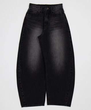 WEGO ワイドカーブデニムパンツ デニムブラックソノタ