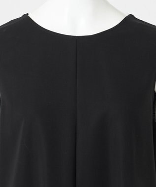 23区 S 【エステータ】コットンダブルクロス ワンピース ブラック系