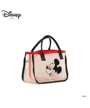 UNBILLION カシュカシュ cachecache / 【Disney】フェイスアートバッグインバッグ レッド