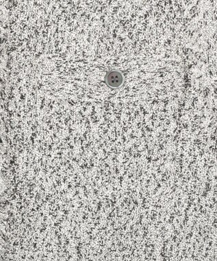 CRAFT STANDARD BOUTIQUE フリンジノースリーブニットプルオーバー Light Gray Mixture