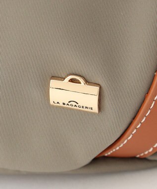 LA BAGAGERIE ひねり金具付きエレガンストート　Sサイズ グレージュ