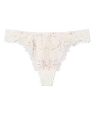 AMPHI Ｔバックショーツ 【Hold Day Bra ホールドデイブラ】 BBJ304とペア くいこみにくい・アウターにひびきにくい(後ろ裾) ソング ショーツ PBJ504 アンフィ／ワコール アイボリー