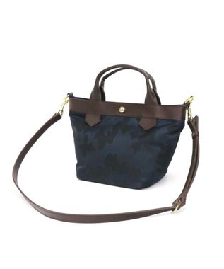 Regalo Felice 【2way / ショルダー付】ミニトート / REGALO NVC(ネイビー×ブラウン)