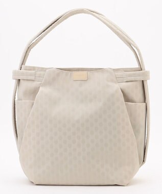 Y'SACCS 【大人のおしゃれ手帖10月号掲載】市川実和子×Y'SACCS　ドット2WAYリュック アイボリー