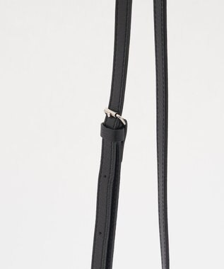 russet レザー巾着4WAYショルダーバッグ(CE-1454) Black