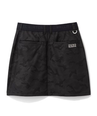 ZERO HALLIBURTON クールドッツカモフラスカート 82842 W4S8c レディースゴルフ ブラック