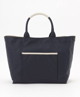J.PRESS LADIES 【リバーシブル】ナイロン トート ネイビー系
