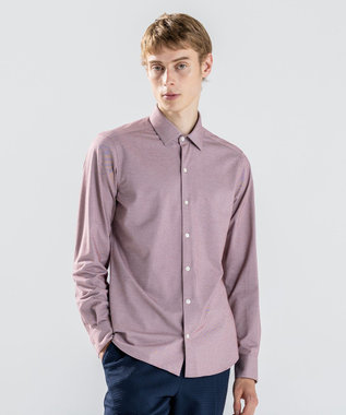 JOSEPH HOMME 【ストレッチ】ハイゲージコットンジャージー 　長袖レギュラーカラーシャツ