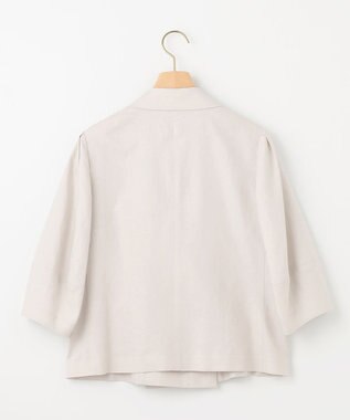 組曲 S リネンレーヨン ジャケット グレージュ系