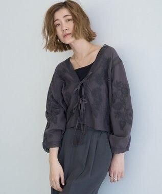 YECCA VECCA 2wayスクエアリブタンクトップ Ivory