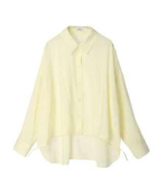 earth music&ecology ドロスト羽織シャツ Cream