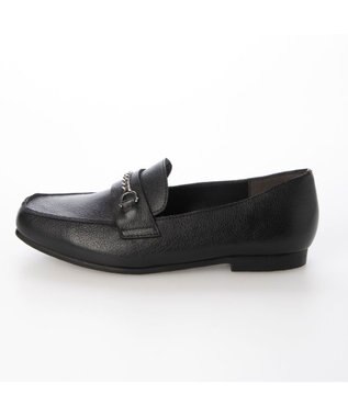 ing <ing>【WEB限定】【サスティナブルシリーズ】モカシンビットローファー ブラック