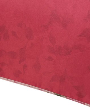 MOONBAT ミラショーン (mila schon) 折りたたみ傘 内側花プリント ワイン