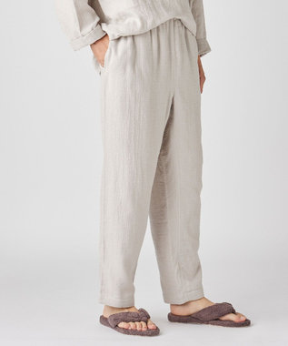 UCHINO マシュマロガーゼシンプルパジャマ ユニセックス ベージュ