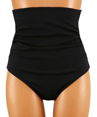 San-ai Resort（三愛水着楽園） 【San-ai Resort×PEACH JOHNコラボ】【ナイスバディ水着】パフスリーブワイヤービキニ　9M・11L　【San-ai Resort（サンアイリゾート）】 ブラック