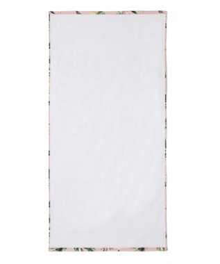 San-ai Resort（三愛水着楽園） Tropical Leaf　ビーチタオル【San-ai Resort（サンアイリゾート）】 ピンク