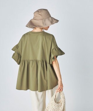 OP／FILA 【Ocean Pacific】UVカットつば広ハット ベージュ