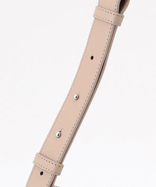 Y'SACCS イタリアンシープ　マルチポーチ付き　ホーボーバッグ グレージュ