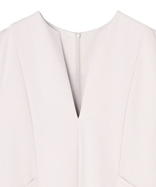 UNFILO BEAUTY MOVE キーネック ジャンスカ ライトグレー