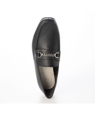 ing <ing>【WEB限定】【サスティナブルシリーズ】モカシンビットローファー ブラック