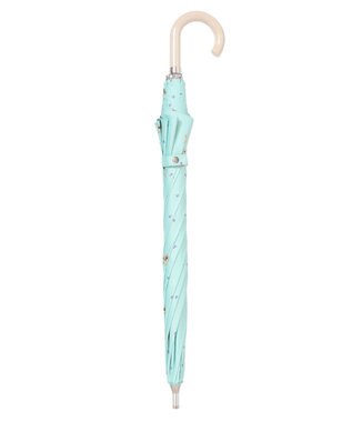 MOONBAT 【ポール & ジョー（PAUL & JOE ACCESSOIRES）】晴雨兼用日傘 長傘 ジプシー UV 一級遮光 遮熱 ミントグリーン