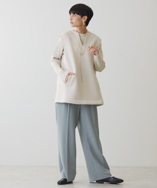 AMERICAN HOLIC ＳＥＴ　リブニットプルオーバー＋ポンチベスト Light Beige