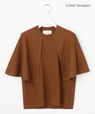 自由区 【カトリエムブーケ】Hauts design ケープディテールプルオーバー