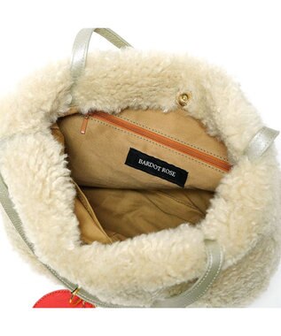 Regalo Felice 【軽くて肩にも掛けやすい / エコファー】トート / REGALO IV(アイボリー)