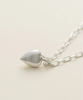 yoaa シルバー925 ハートピンクアコヤパールネックレス シルバー925