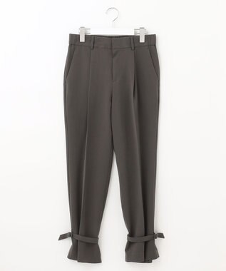 自由区 【洗える】２WAYツイル デザインパンツ カーキ系