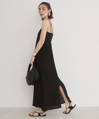 WEGO 【ANGIE VINTAGE】メッシュキャミワンピース ブラック