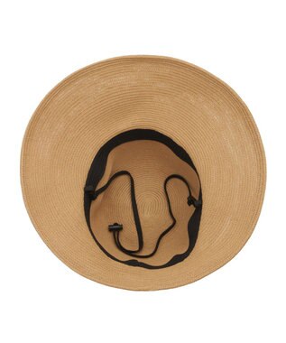 MOONBAT 【遮光98%以上/UPF50＋/UVカット】洗えるペーパーブレード前後差クロッシェ 手洗いOK/サイズ調整可能/抗菌防臭加工 ベージュ