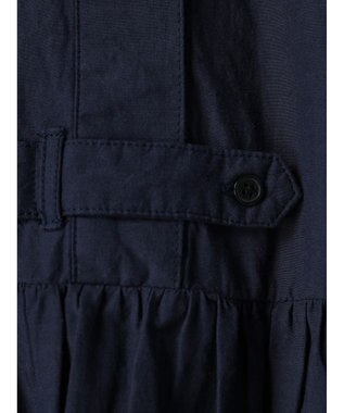 CRAFT STANDARD BOUTIQUE ウエスト切替ギャザーチュニック Navy