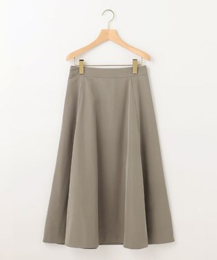 組曲 【5色展開・後ろゴム仕様】カラータフタ スカート ライトグレー系