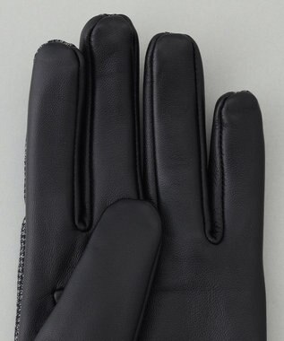 GOTAIRIKU 【スマホ対応】CANONICO×シープレザーコンビグローブ グレー系4