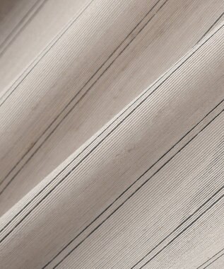 AMERICAN HOLIC シアーストライプジャケット Gray Beige